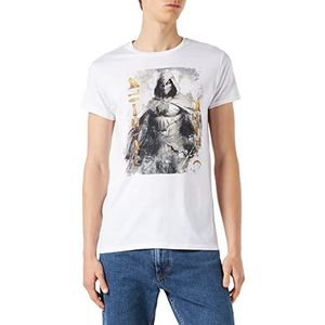 Marvel MEMOOKNTS003 T-shirt, wit, mt. L