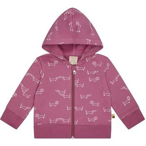 loud + proud Sweatjack met capuchon, GOTS-gecertificeerd