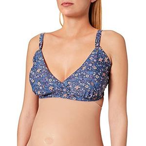 ESPRIT Maternity AOP Bikini voor dames, Night Sky Blue - 485, M/L