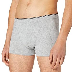 Schiesser Heren ondergoed shorts biologisch katoen - 95/5 Originals, grijs gemengd, M