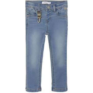 Pieces Nmmtheo Dnmthayer 2689swe Key Pant Noos voor jongens, denim blue, 122