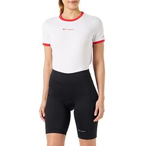 Champion Athletic C-Tech Quick Dry Padded Biker Shorts voor dames, Zwart, S