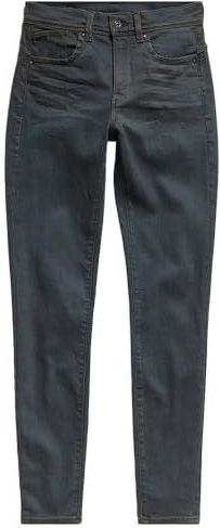 G-Star RAW - Lhana High Super Skinny - Jeans - Grijs - Hoge Tailleband, Nauwsluitend, 5 Zakken