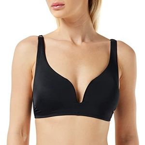 Dagi Dames Triangle Bikini Top, zwart, 38