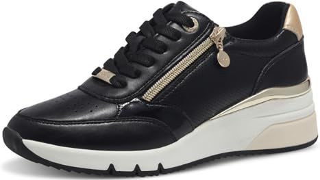 s.Oliver - Dames Sneaker - Zwart - Synthetisch