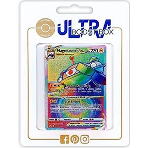 Magnézone VSTAR (Magnezone VSTAR) 198/196 Shiny Rainbow - ULtraboost X Epée et Bouclier 11 Origine Perdue - Doos met 10 Franse Pokemon kaarten