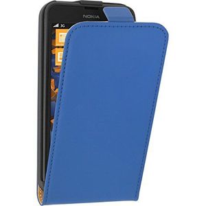 mumbi - Flip Cover voor Nokia Lumia 630/635 blauw