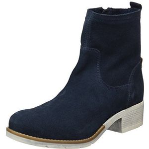 s.Oliver Dames 25433 korte schacht laarzen, Blauw Navy 805, 42 EU