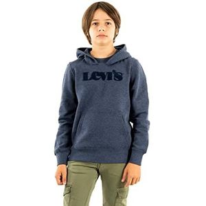 Levi's Kids Graphic Pullover Hoodie Jongens, 10-16 Jaar Oud, Peacoat Heather, 12 jaar