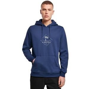 Forvert Zware hoodie Oceanside, vele kleuren, maten S tot 3XL, marineblauw (light navy), S
