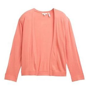 TOM TAILOR Basic cardigan voor dames, 14980 - Rosewood Pink, XL