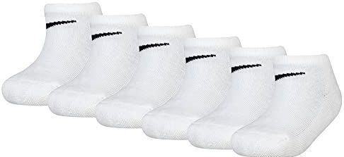 NIKE - Sportsokken - Zwart/Wit - 6er Pack