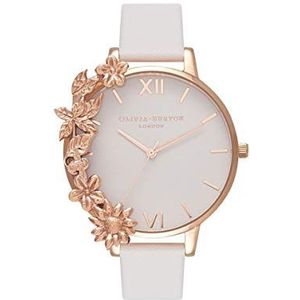 Olivia Burton Case Cuffs Watch in Blush and Rose Gold