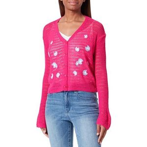 nascita Dames cropped gebreide jas 12422917-NA03, roze, M/L, roze, M/L