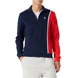 Le Coq Sportif Seizoen 1 FZ sweatshirt nr. 1 M sweatjack, nachtblauw/N.Opt White/Tech Red, maat S Heren