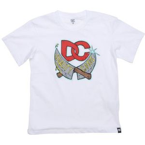 DC Shoes Jongens-T-shirt Butcha, wit, large, DPBJE342 WHTD