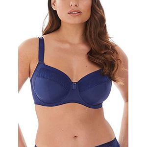 Fantasie Illusion beugelbeha met zijsteun, volledige dekking, transparant, marineblauw, 70J