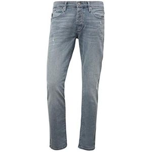 Mavi Heren Yves Jeans, Mid Brushed Ultra Move, 40W x 38L