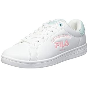 FILA Crosscourt 2 NT Logo wmn Sneakers voor dames, wit-pale rozet, 37 EU