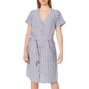 Blue Seven Damesjurk met strepen en V-hals
