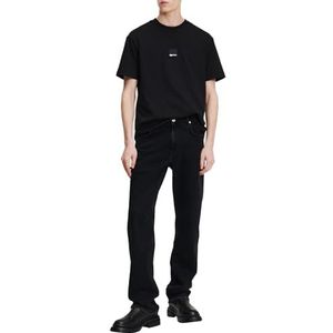 Karl Lagerfeld Jeans, Heren, Rechte Denim, Rechte Pijpen, Gewassen Zwart, 2830