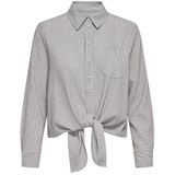 Onllola Life Ls Short Embelis Shirt WVN, wit (bright white), L