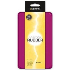 Zimax Rubber beschermhoes voor Apple iPad Mini, violet