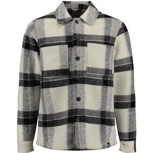 KEY LARGO MSH KLTRIEST 1/1 Checks Herenhemd, offwhite-black (2089), S