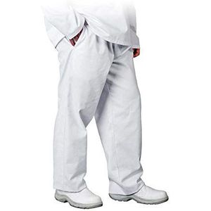 Leber&Hollman LH-Food_Troxxxl Cook/Food/Hcl beschermende broek, wit, XXXL maat