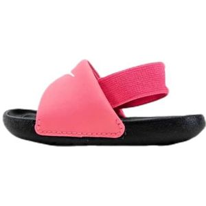 Nike Kawa Slide (Gs/Ps) Flipflop, Digitaal Roze Wit Zwart, 17 EU