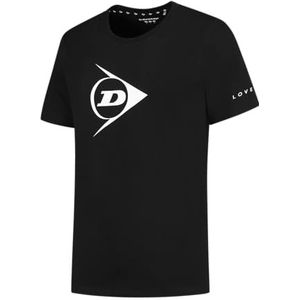 DUNLOP Essentials Promo T-Shirt, Zwart, XS
