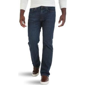 Wrangler Authentics Klassieke jeans met comfortabele taille voor heren, Koolstof, 40W / 30L