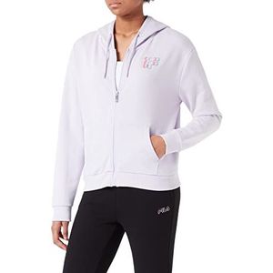 FILA Dames Strevi Graphic Logo Hooded Sweat Jas met capuchon, orchid petal, M