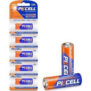 23A, Droge Alkaline Batterijen voor Thermometer, Deurbel, Honden blafhalsband, 5 stuks, PKCELL