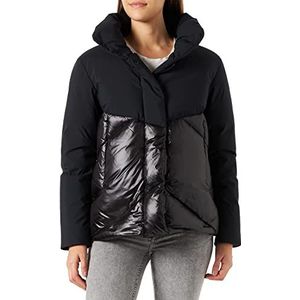 Blauer Giubbini kort gevoerd donsjack, 999, zwart, XL voor dames