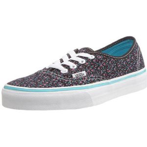 Vans Authentic, unisex sneakers voor volwassenen, zwart/blauw/rood/wit, 41 EU