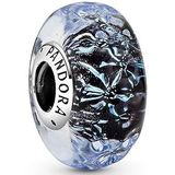 Charm Pandora murano azul oscuro 798938C00 plata