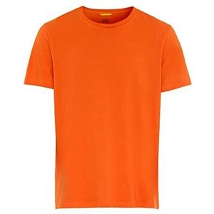camel active Heren 409745/1T01 T-shirt, oranje, XXL, oranje, XXL