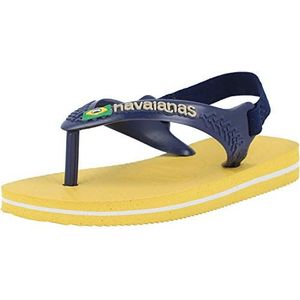 Havaianas Baby Brasil Logo II, flip-flops, uniseks, baby, Goudgeel, 19 EU