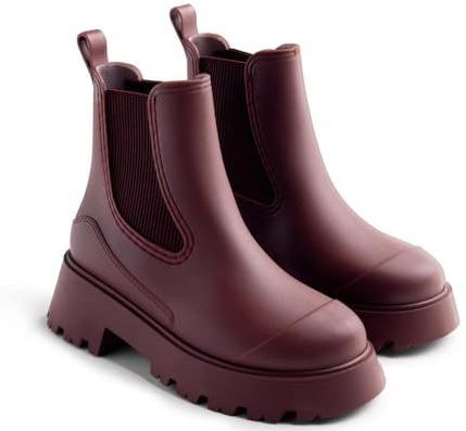 Gioseppo - Belding - Platform Regenlaarzen - Ronde Neus - Lichtgewicht - 5 cm Hoogte