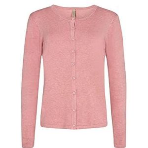 SOYACONCEPT Dames SC-Dollie 446 Gebreid damesjack, roze melange, X-Small, roze (rose melange), XS
