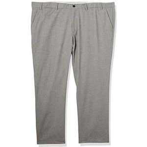 Tommy Hilfiger Heren Bt Madison nep effen wol look geweven broek, IJzer Grijs, 42W x 36L