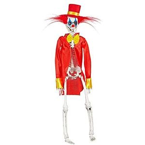Horror Clown Sketon"" 40 cm - beweegbare armen & benen -