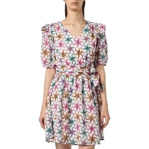 Scotch & Soda Ruffled mini-jurk voor dames, zeester, 40