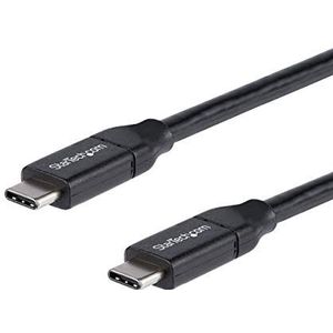 StarTech.com USB-C naar USB-C kabel met 5A Power Delivery - St/St - 2m - USB 2.0 - USB IF gecertificeerd - USB Type C kabel