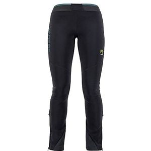 Karpos 2501028-085 ALAGNA Evo W Pnt sportbroek dames zwart/blauw maat S, Zwart/Dusty Blue, S