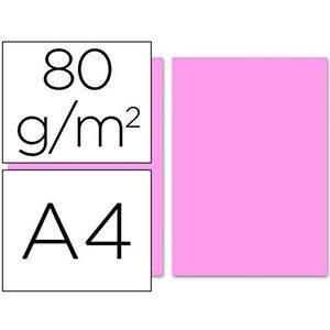 DIN A4 papier effen - roze