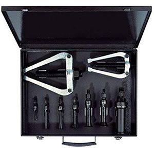 Trekker Set - 9 Stuks - Kogellager - Staal - Gegalvaniseerd