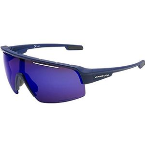 Cratoni C-MATIC COLOR+ SPORT fietsbril sportbril zonnebril high-definition glas (blauw-blauw)