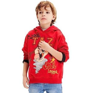 Desigual Tasmania Cardigan Sweater voor jongens, rood, XL